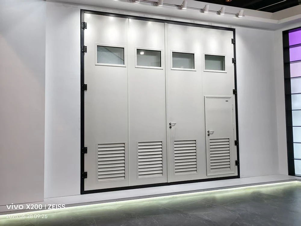 Advantages of Large-Size Hinged Industrial steel Doors