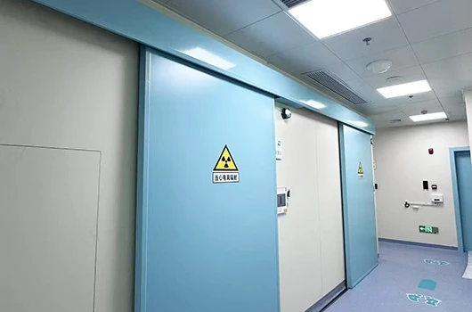 Radiation-protection door