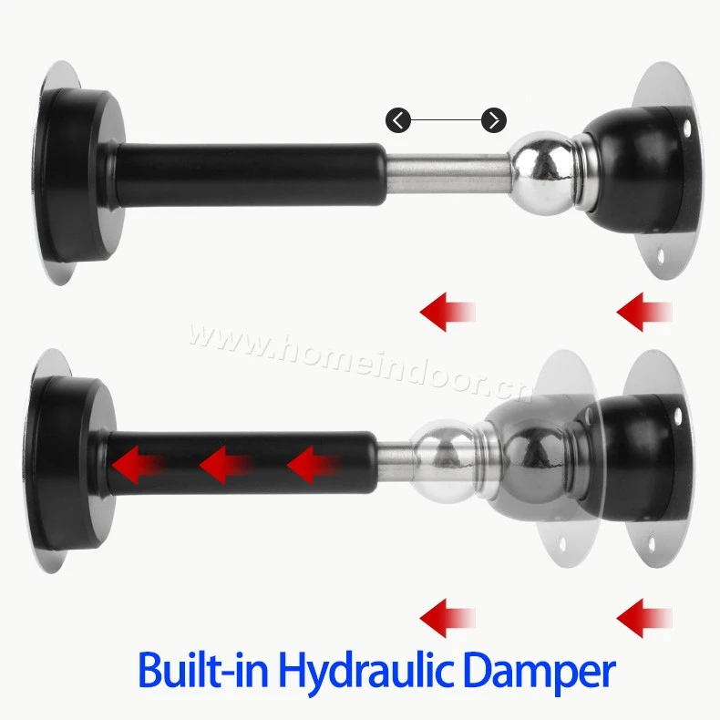 304 stainless steel soft-catch hydraulic damper door catch