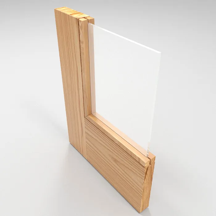 door with Glass panel construction B