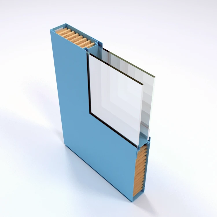 door with Hollow core steel door