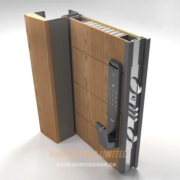 door with Grooves Armored door