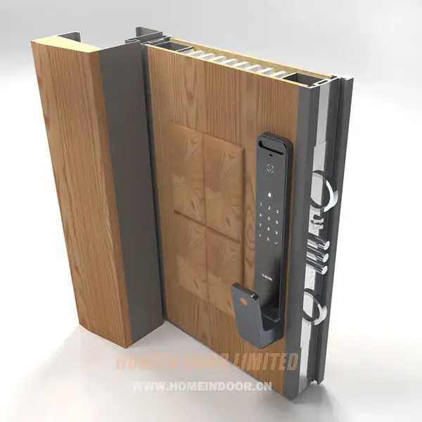 door with Embossed Armored door