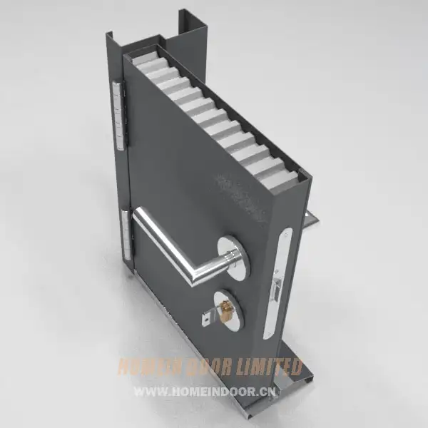 door with Aluminum Hollow steel door