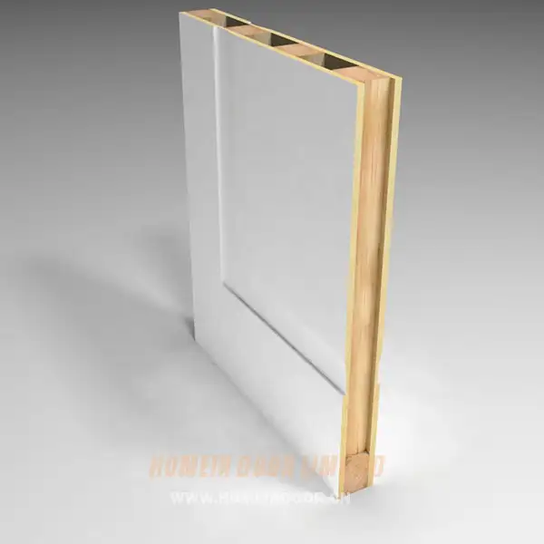 door with 50% wood core