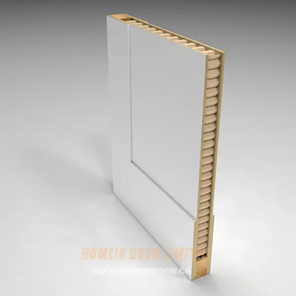 door with Honeycomb paper core