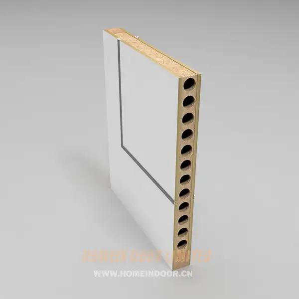 door with Tubular chipboard core