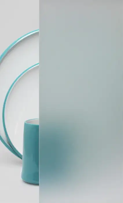 Frosted glass