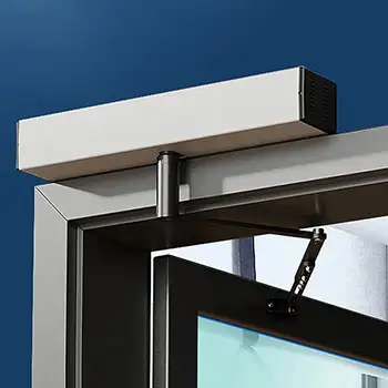 CL08 UL&CE Aluminum alloy Silver 1 hour fire rate door closer