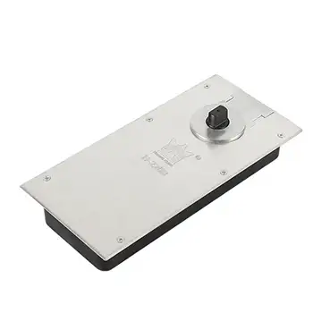 CL09 UL&CE Aluminum alloy Silver 1 hour fire rate door floor spring clo