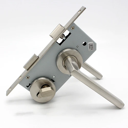 Modern style stainless steel interior door lockset