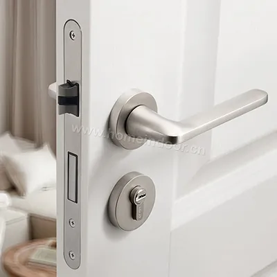 zinc alloy modern design bedroom door lockset