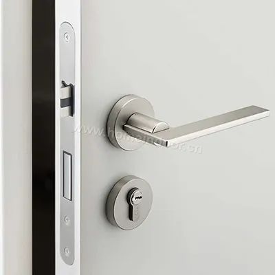 zinc alloy minimalist interior door lock for bedroom