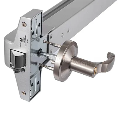 UL listed fire steel push bar for exit door