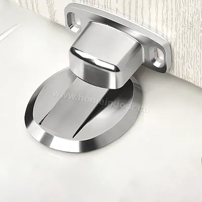 304 stainless steel floor mounted magnetic door stop