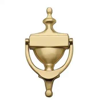 VN01 UL Brass Satin Golden door Knocker