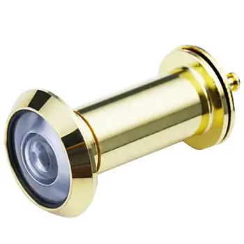VN09 UL Brass 40 to 60mm Bright Golden fire rate 20 min door viewer