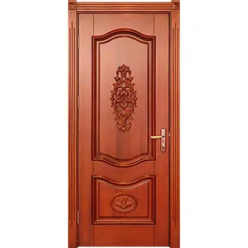 Interior Bedroom 2 panel composite wood solid core door