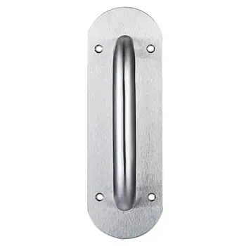 <font color='silver'>SUS304 stainless steel satin rectangle pull sign plate</font>