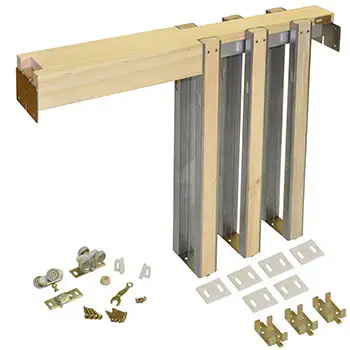 soft-close hidden sliding door kit for pocket door