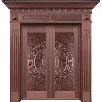 CPD19 house external main entrance classic armored security copper door