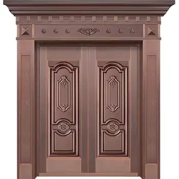 CPD21 house exterior entrance security copper door