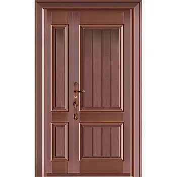CPD36 Residential external entrance 2 panel security copper door