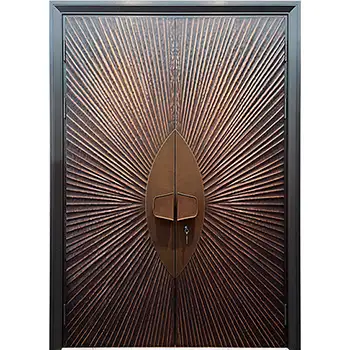 ACD13 villas external main entrance classic armored security aluminum-casting door