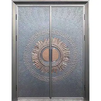 ACD14 villas external main entrance classic armored security aluminum-casting door