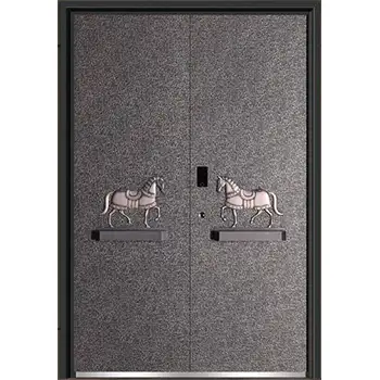 ACD04 villas exterior front entrance classic armored security aluminum-casting door