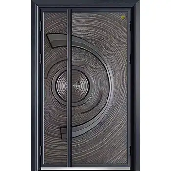 ACD06 villas exterior main entrance classic armored security aluminum-casting door