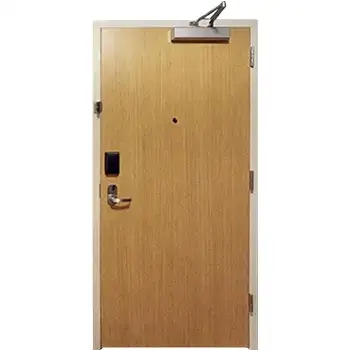 <font color='brown'>UL listed steel frame commercial wood door for hotel room</font>