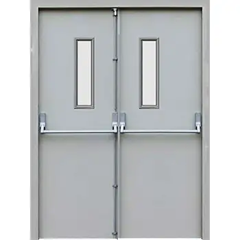 UL listed fire rated metal emergency egress door