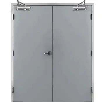 UL fire rated custom size commercial steel double door