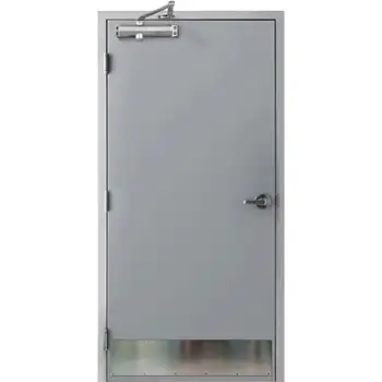 UL listed fire rated 2 hours commercial prehung steel door and frames