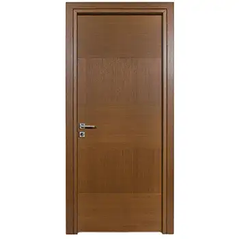 Internal bedroom veneer new flush deign wooden interior door