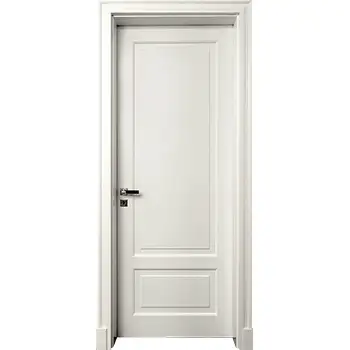 RPD36 villas Interior Bedroom white painted 2 panel MDF hollow core door