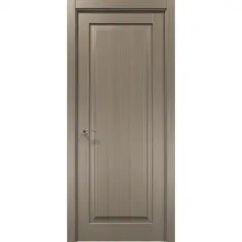 RPD40 house Interior Bedroom grey engineering veneer painted 1 panel MDF solid core door