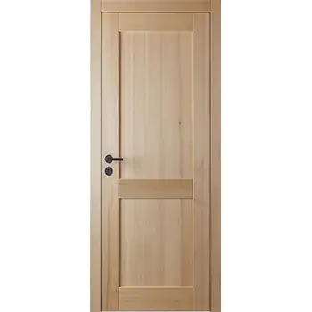 Bedroom oak wood 2 panel shaker style interior door