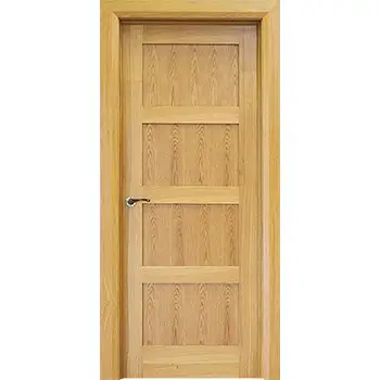 Prehung Solid Oak 4 panel shaker interior door