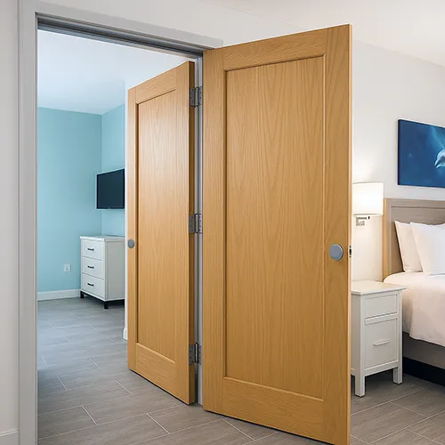 UL fire resistant wood hotel connecting door