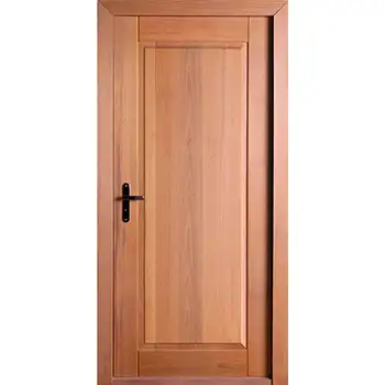 Bedroom solid wood 1 panel mahogany interior door